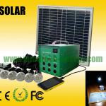 20w solar panel system for 6pcs 3w superbright led lights MTO-SL215