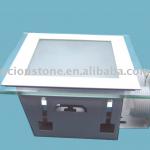 2x18W horizon E27 square downlight