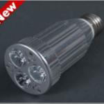 3*3W Fin style housing led spotlight with E27 MR16 Gu10 base Lux- 01
