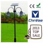 3-6M high garden light Pole Excellent Bridgelux led solar lights for garden solar led park/yard/garden lights V- series