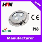 316 stainless steel RGB underwater led lights for bathtubs HAN-UDG9