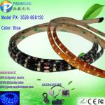 3528 smd dc12V 9.6W blue led neon waterproof strip lights PX- 3528-8BS120