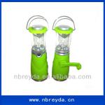 4 Led Hand Crank Lantern Lights 182005GREEN1