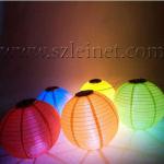 600MAH 0.4W Canvas solar hanging lantern light FCY001B