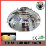 7W LED R111 Replacement of Metal Halide Lamp for Commercial Lighting CTD-AR111-7W-GX53