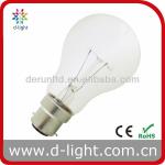 A60 B22 100W clear light lamp A60