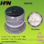 Adjustable Intensity medium intensity led solar aviation lights