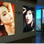 advertising display aluminum LED backlit sign light box for shopping mall JG-15010SM3