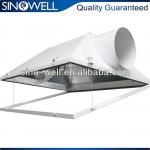 air cooled hood for hydroponics