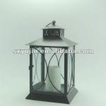 Antique metal lantern