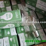 Buttom price E27 clear incandescent bulb SY-BCD