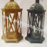 Centerpiece India Decorative Hanging Metal Lantern Ideal for Home &amp; Garden Decoration LT-746A