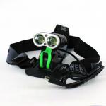 Cree XML U2 2 x LED Pro Bicycle Headlight Flashlight Lamp + 8.4V 6400Mah FL03635