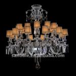 Crystal Chandelier Light Modern big crystal fashion chandelier lamp MD110011-24A MD110011-24A