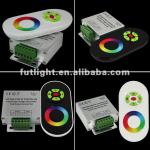 DC12v/24v RF wireless touch rgb tape controller with remote FUT42