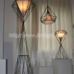 Diamond shape modern floor lamp ML460-1