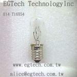 E14 T16x54 Filament Lamp E14 T16x54