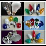 E27/B22 25W-500W clear/frosted incandescent standard bulbs