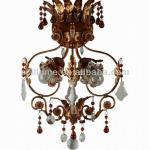 European style 2-lite crystal wall lamp MB6090-2BGF2