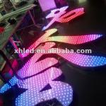 exit sign led colors change animation sign LED light 5V XH-055HZ8F-B