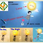 Fashion Wall Poster DIY Wall Lamps for Kids Room B00366-5 B00366-5