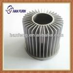 Forging aluminium profile high power round led heat sink OEM