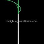 galvanized street lighting pole with single or double arm HX SL-008