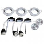 GU10 die cast aluminum recessed downlight adjustable