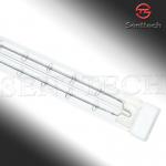 Halogen energy saving white coated quartz glass infrared heater