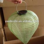 heart shape solar fabric lantern light for garden decorating SCDL-005