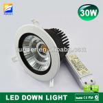 High brightness 30W SHARP COB round led ceiling light