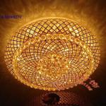 High voltage LED ceiling lamp/Luxury crystal round ceiling lamp YCQ8095