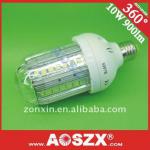 HOT SALE! 12V 24V 220v E27 10W SMD LED Corn Bulb E27 936-1120LM Ultra bright E40 Aluminum Alloy body good heat sink AOS-C1001