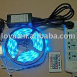 Hot selling! smd 5050 RGB flexible strip 30LED/Meter 5M &amp;Control with 48w power transformer HXS505003RGB0
