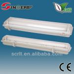 IP65 water protection light fittings plastic T8 led string Dust proof fluorescent fixture SFW218-023