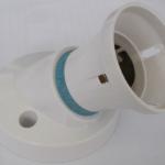 lamp holder;Plastic Lamp holder,BS style Lamp Holder 102BW