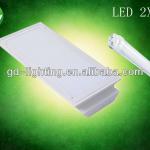 LED 2x9W grille lamp with PMMA or PC diffuser GD-L218D