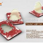 LED Christmas tree card light novelty creative christmas gift