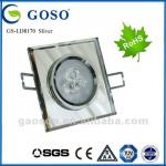 LED high quality crystal ceiling light GS-LD8170 Sliver