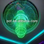 LED Light Plastic Multicolored fiber optic light , beautiful ceiling decoration DS615