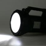 Led rechargeable high power hand light, plastic emergency searchlight and super brightness handlamp YG-5701