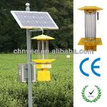 light + time + rain control 15W Solar Insect ultraviolet Killer Light with HDG pole iron casting and steels XT-201A/D