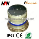 Long life and low intensity LED green power solar led light HAN700