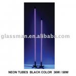 Neon tubes Black color black light