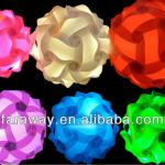 new colorful jigsaw lamp/puzzle lamp/iq lamp