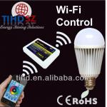 new product samsung led bulb rgb led/with Wi-Fi and remote controller 9w 810lm TI9W-REMOTE27-D