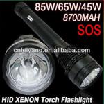 Newest Version 85W HID Xenon Torch Flashlight 8500LM 8700mAh For Hunting, Super H