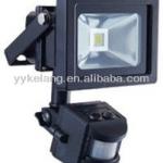 Outdoor aluminum high power LED motion sensor light