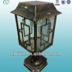Outdoor garden light, decorative garden solar led light,fence post lamp for garden