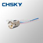 Patent product hot sale heat-resisting BA15DT ceramic bulb holder BH-BA15DT